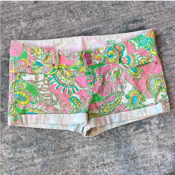 Lilly Pulitzer Women's Clifton Short Multi Chin Chin 14 - Picture 9 of 9